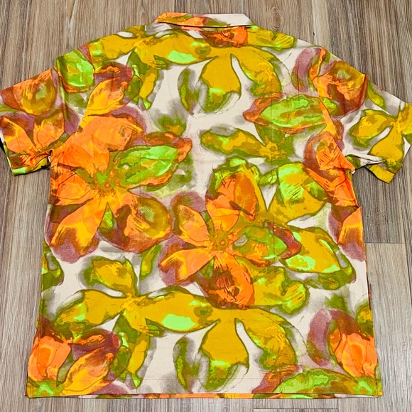 Municipal Men’s XXL Short Sleeve Golf Wildflower Polo - Picture 7 of 9